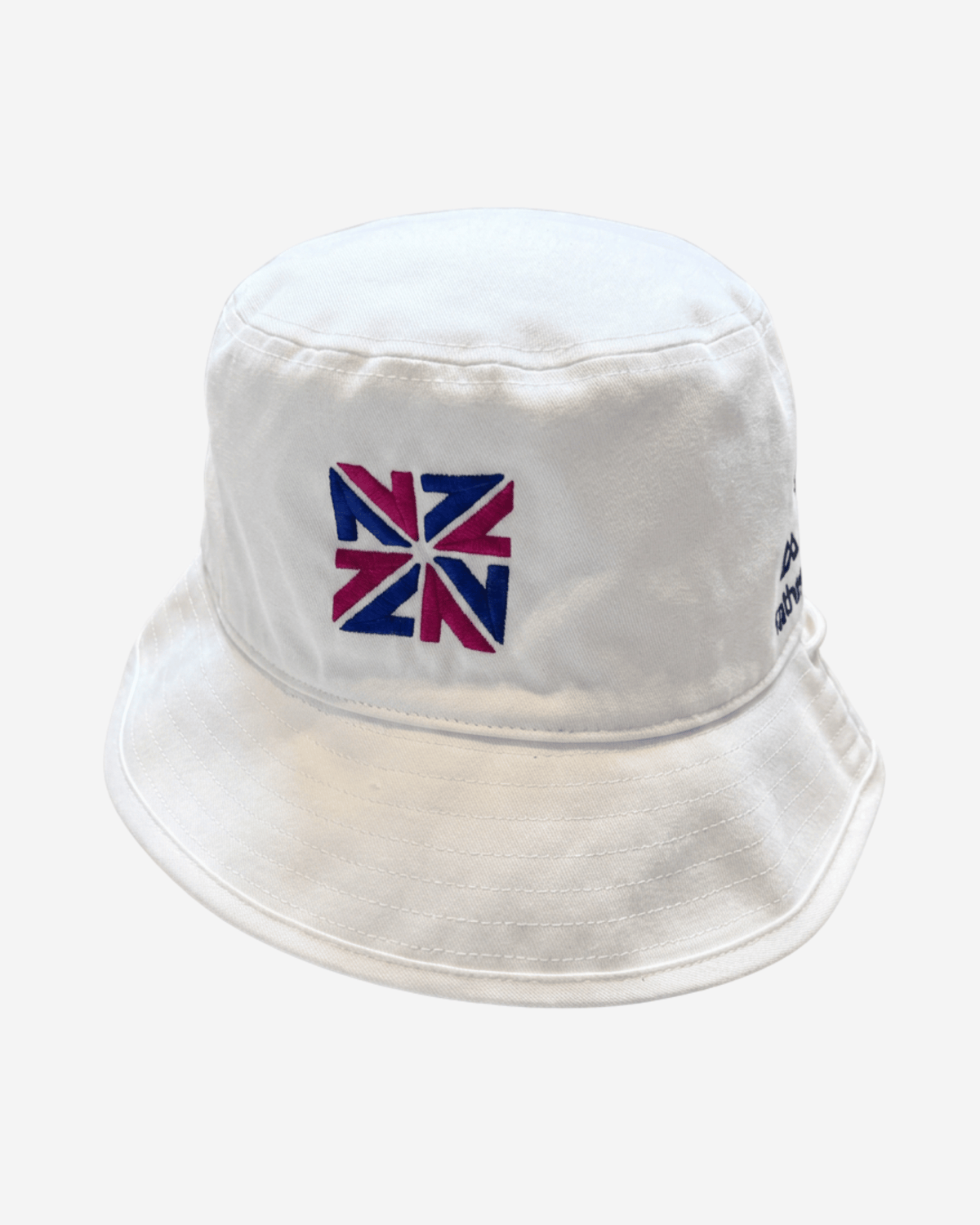 NZ Team NZZN Bucket Hat - Natural White