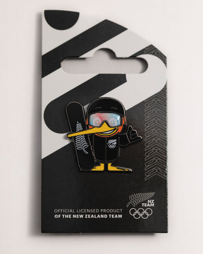 NZ Team Goldie Snowboarding Pin