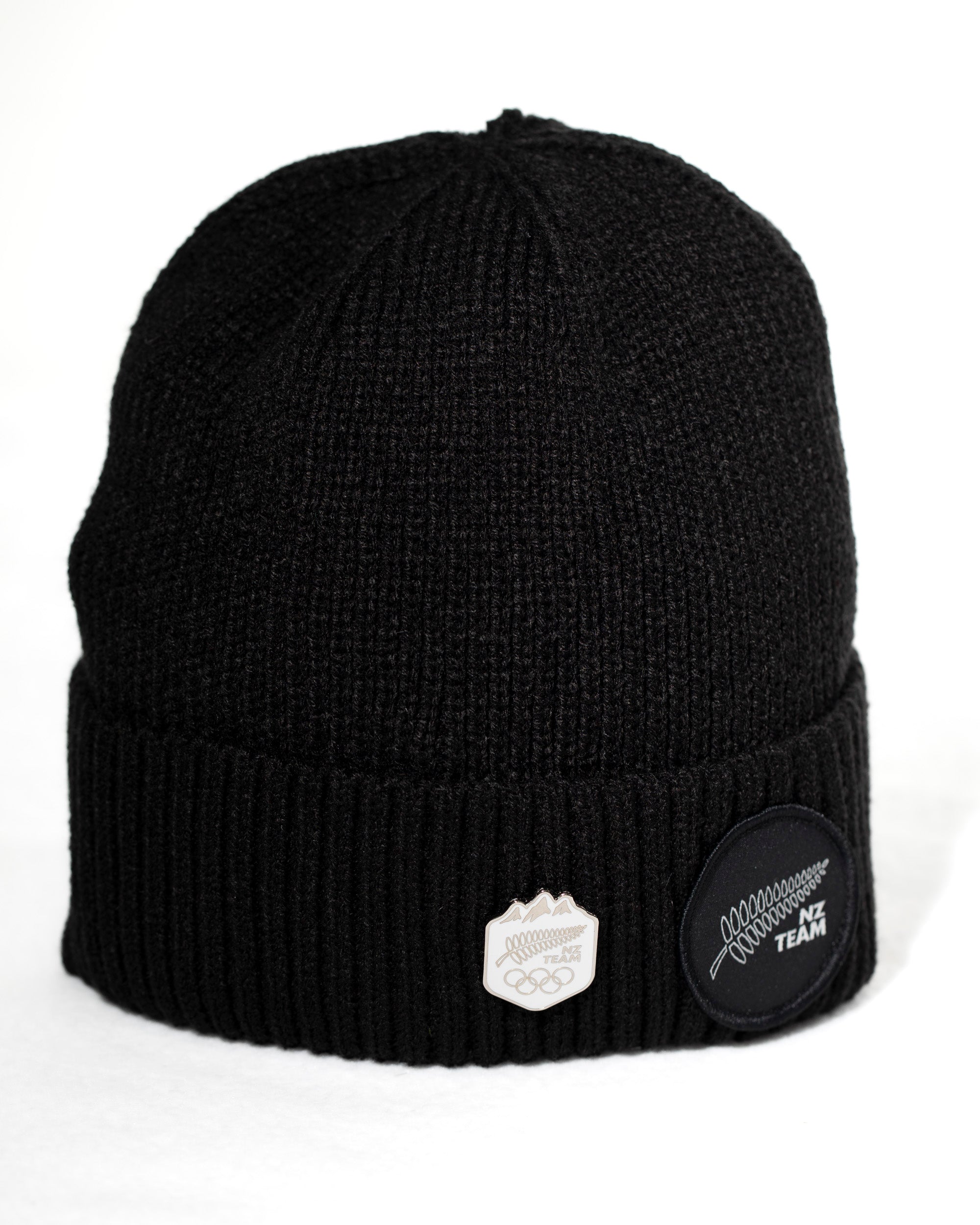 NZ Team Southern Alps Pin - White & Silver