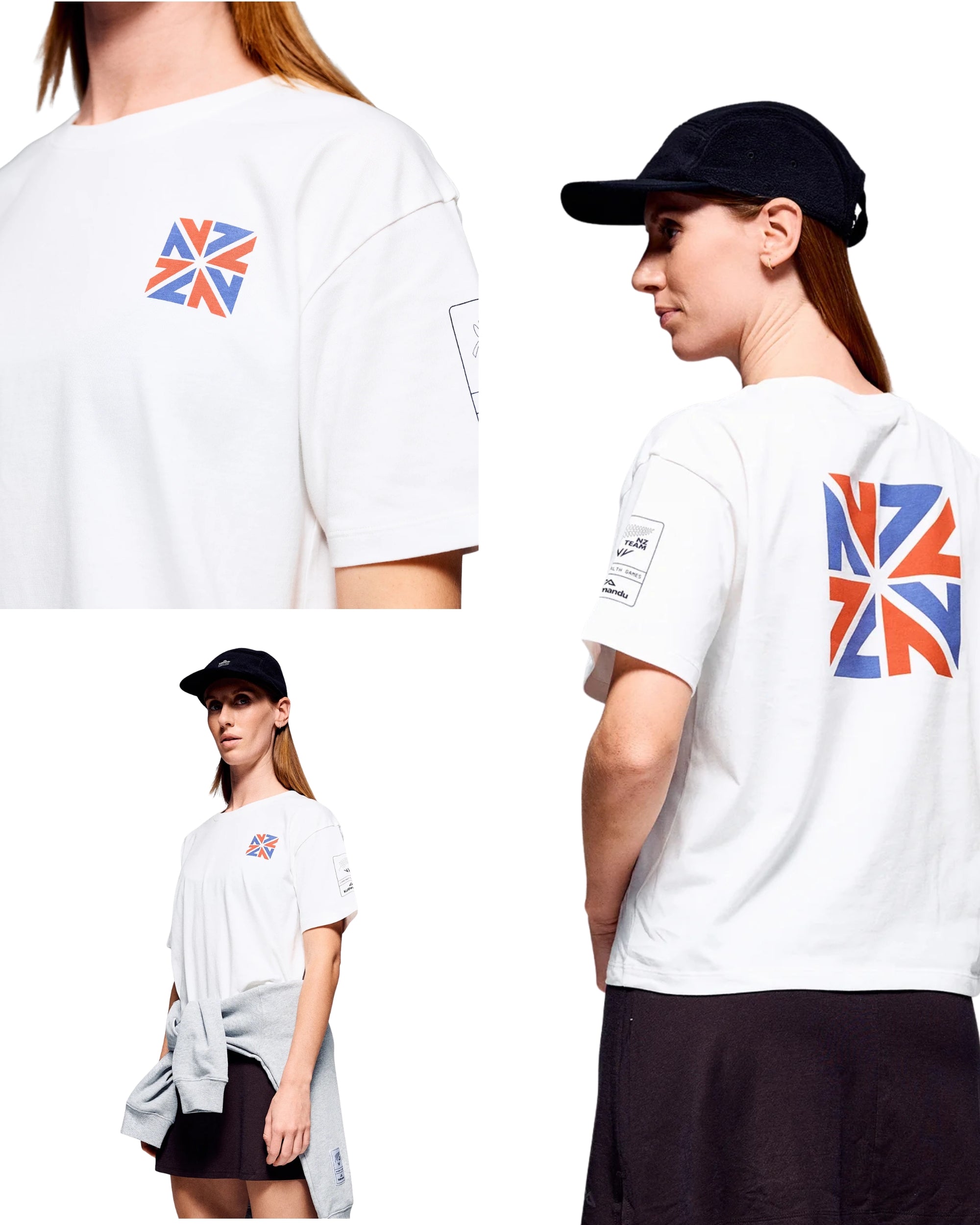 NZ Team - Women's Relaxed NZZN Tee