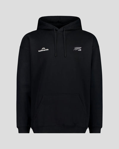 NZ Team Slouchy Hoodie – Black