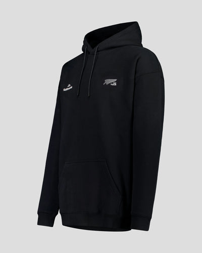 NZ Team Slouchy Hoodie – Black