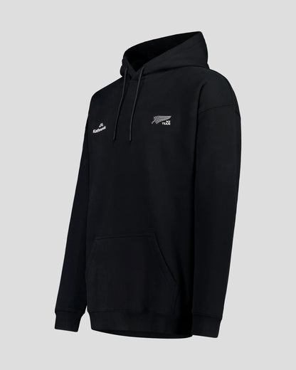 NZ Team Slouchy Hoodie – Black